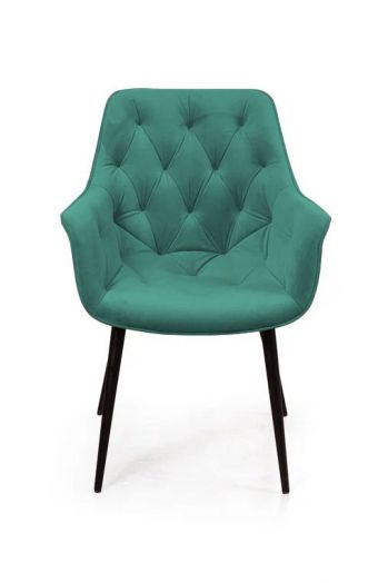 Стул Archi, бархат зелёный 19, опора конус