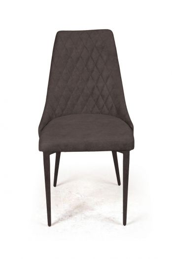Стул CONNOR LUXE, бархат антрацит 14/конус