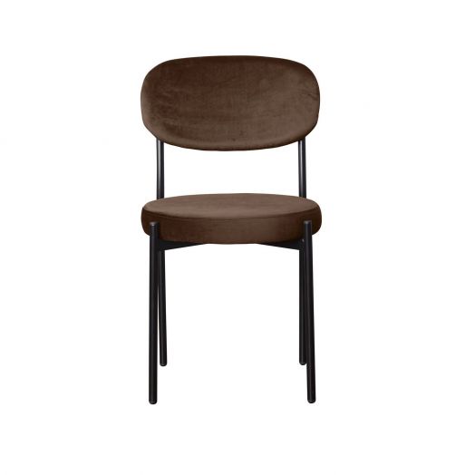 Стул Mason, бархат коричневый 12