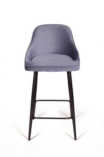 Стул полубарный Neo, бархат 3