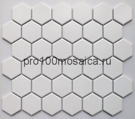 Nakama white. Мозаика  серия RUSTIC, размер, мм: чип 51*51. 281*325*6 (Bonaparte)