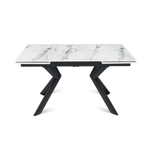 Стол раскладной Bridge (140+40+40), керамика глянцевая Ice Jade