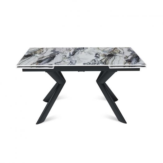 Стол раскладной Bridge (140+40+40), керамика глянцевая Cold Jade