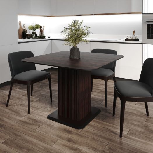 Стол Denver 110, квадрат, шпон