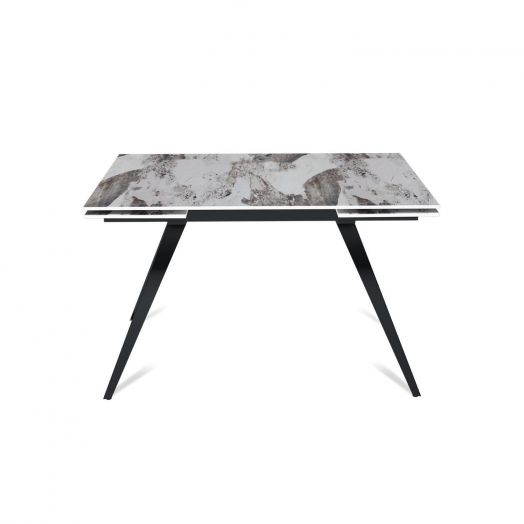 Стол раскладной Asti (120+30+30), керамика глянцевая Pandora