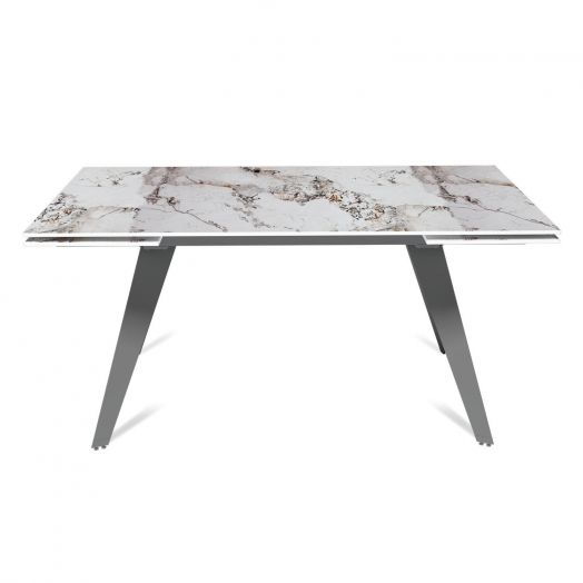 Стол раскладной Rhein (160+40+40), керамика глянцевая Top Pandora