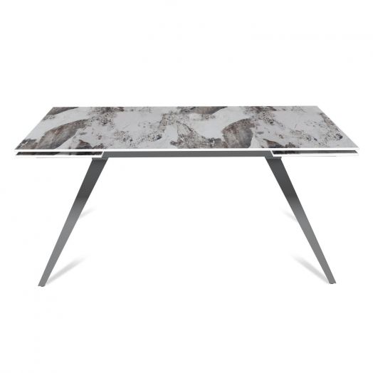 Стол раскладной Asti (160+40+40), керамика глянцевая Pandora