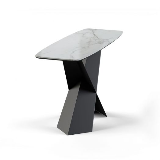 Консоль Tyler 130 керамика глянцевая, белая