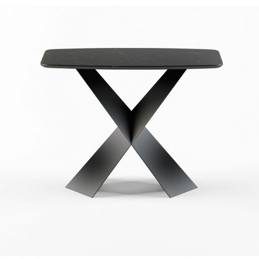 Консоль Tyler 100 керамика матовая, черная