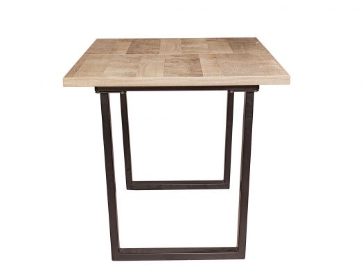 Стол Jack раздвижной (120+40) дуб эндгрейн