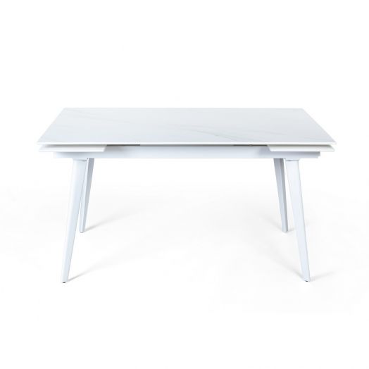 Стол раскладной Buren (140+30+30) керамика светлая