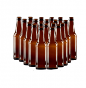 Бутылка пивная коричневая 0,5 л ящик