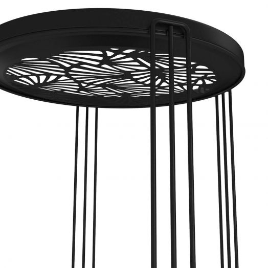 Столик журнальный SHT-CT82 чёрный муар