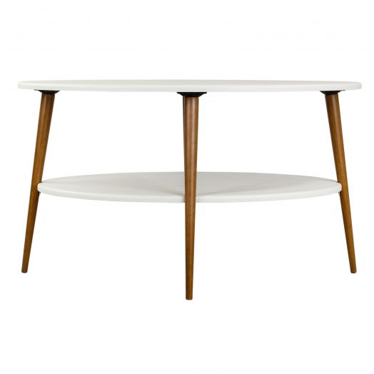 Стол журнальный BeautyStyle 29 белый/бук