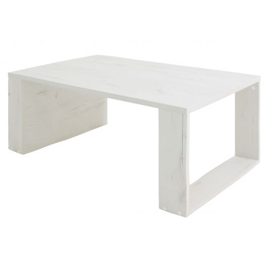 Стол журнальный BeautyStyle 25 дуб крафт белый/без стекла