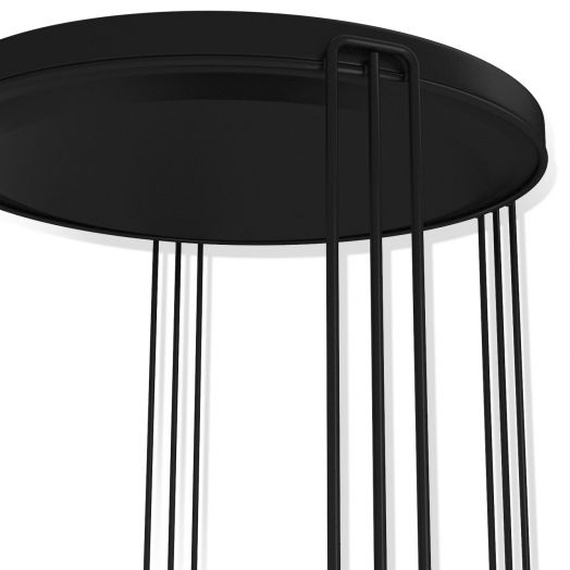 Столик журнальный SHT-CT31 чёрный муар