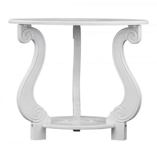 Стол журнальный Грация (М) ЛАЙТ белый