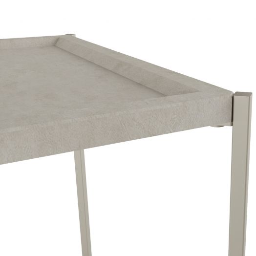 Стол журнальный Стефан лайт стоун/титан