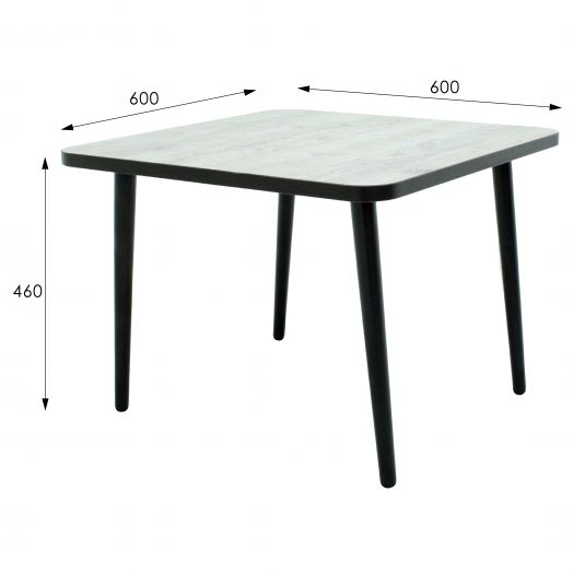 Стол журнальный Оникс 3 венге/боб пайн