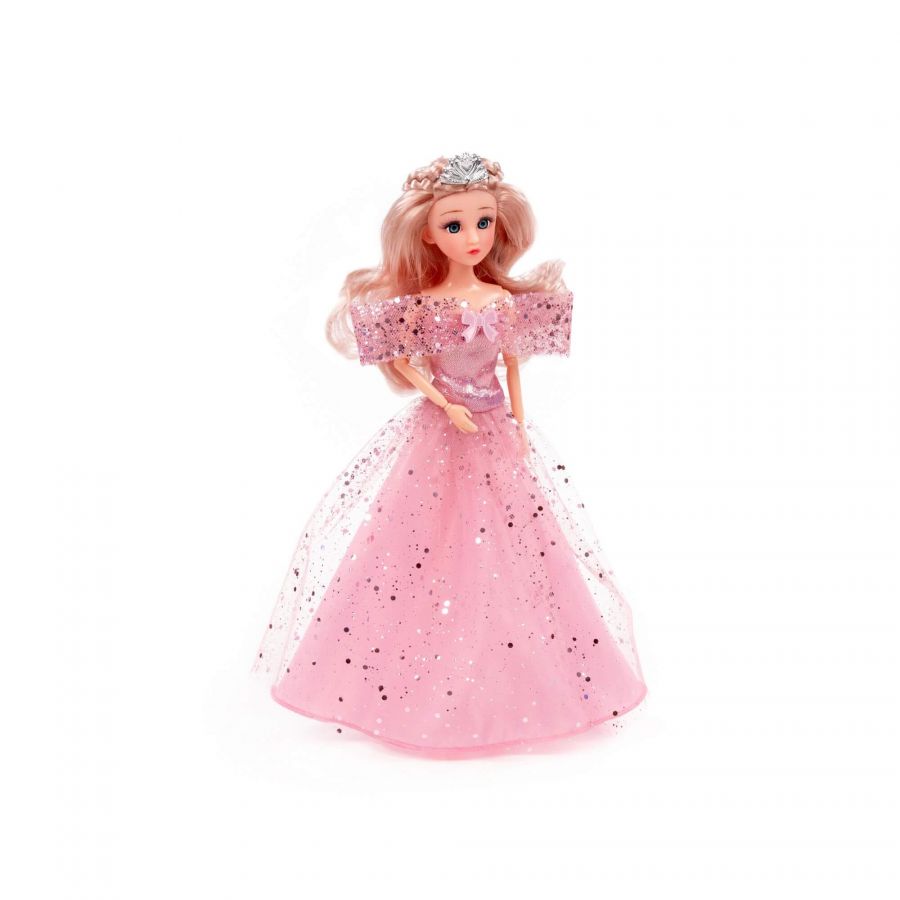 Кукла "Ксюша" (30 см) в нарядном платье (в коробке №2)