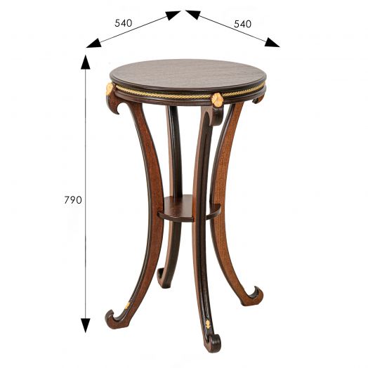 Подставка Глория орех Л