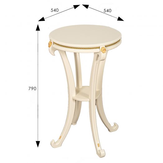 Подставка Глория дуб шампань Л