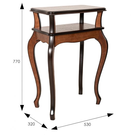 Подставка Берже орех Л