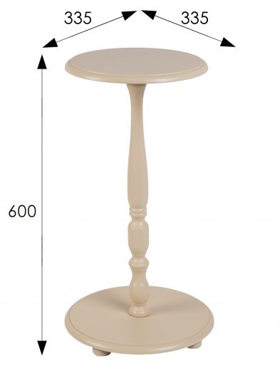 Подставка для цветов Селена слоновая кость