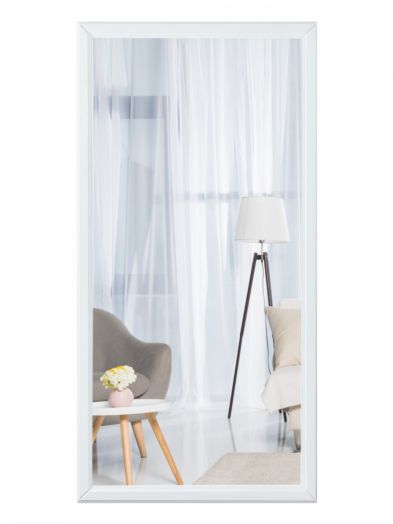 Зеркало настенное Ника белый 119,5 см x 60 см