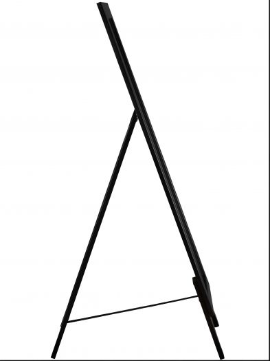 Зеркало напольное BeautyStyle 1 черный 130 см х 35 см