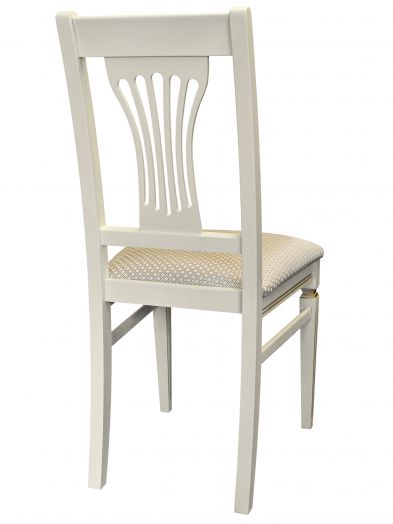 Стул Анри слоновая кость/золото, Атина ваниль