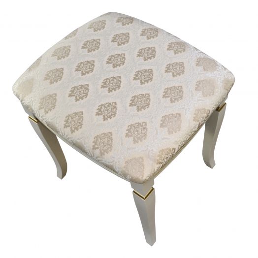 Банкетка Васко В 106Н слоновая кость/золото, Маркус ваниль