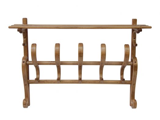 Вешалка настенная В 7Н светло-коричневый