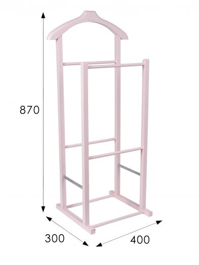 Вешалка костюмная детская В 28Н розовый