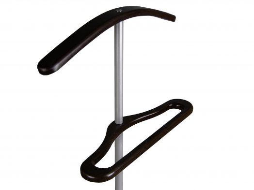 Вешалка костюмная Дэви 3 металлик/венге