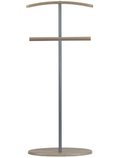 Вешалка костюмная Дэви 2 металлик/дуб сонома