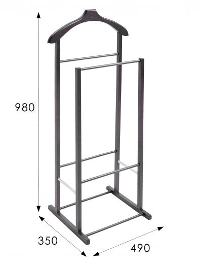 Вешалка костюмная В 27Н венге