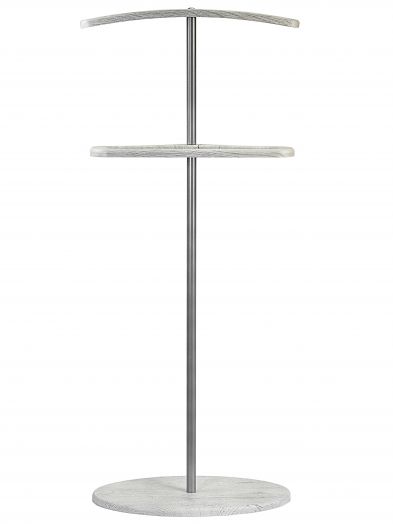 Вешалка костюмная Дэви 3 металлик/дуб дымчатый