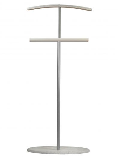 Вешалка костюмная Дэви 2 металлик/дуб дымчатый