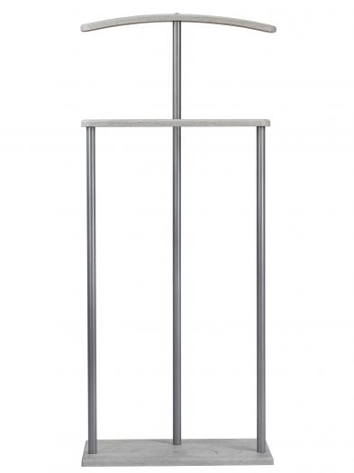 Вешалка костюмная Дэви 1 металлик/дуб дымчатый