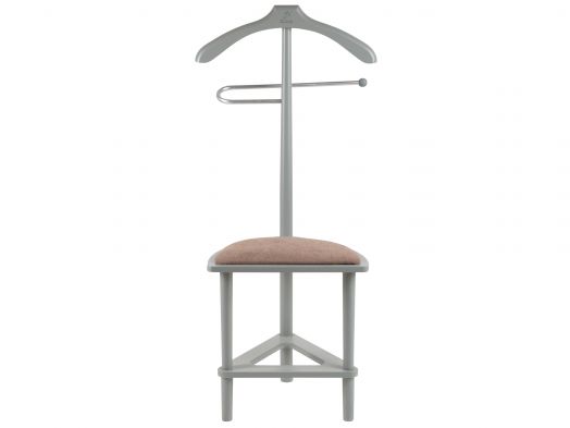 Вешалка костюмная с сиденьем В 26Н серый