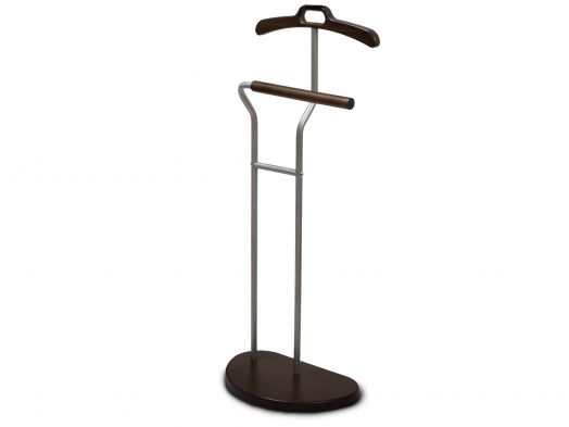 Вешалка костюмная Д 10 металлик/ темно-коричневый