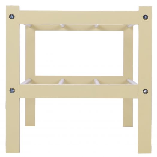 Обувница Атлас слоновая кость