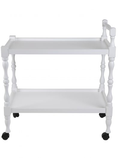 Стол сервировочный Бридж белый