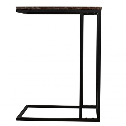 Стол придиванный BeautyStyle 30 дуб шоле коричневый/черный