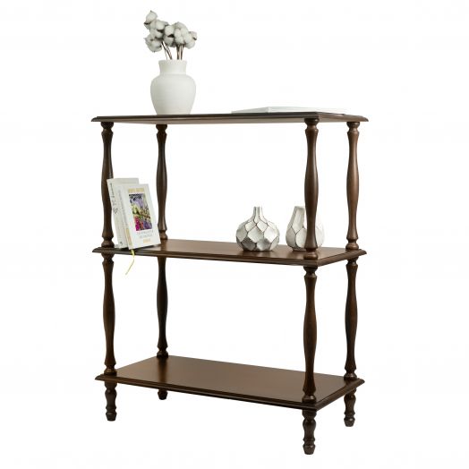 Этажерка П 9 средне-коричневый