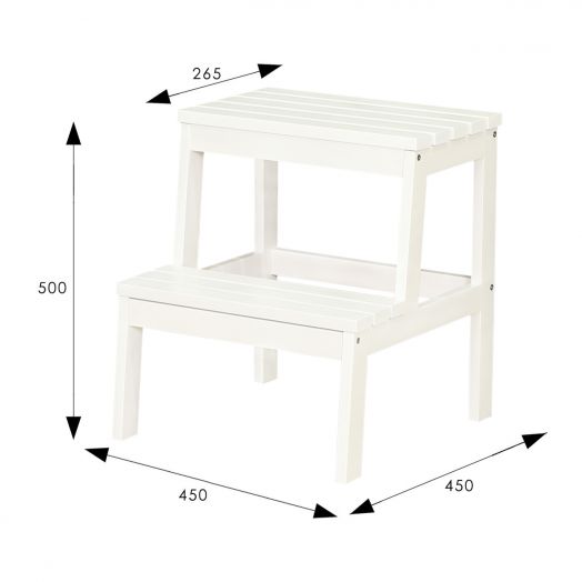 Лесенка-стремянка снег