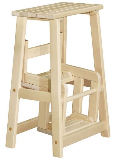 Табурет- стремянка лак