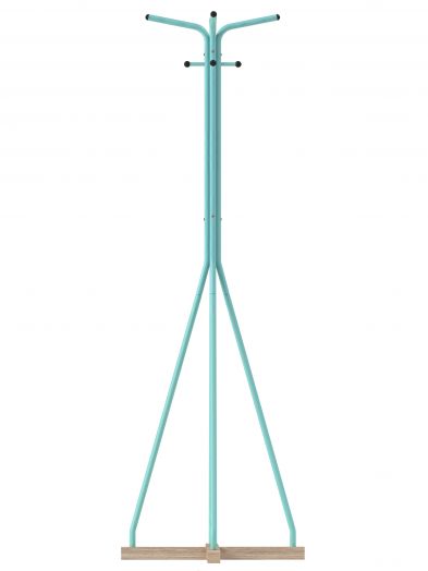 Вешалка напольная Галилео 218 бирюзовый/шимо