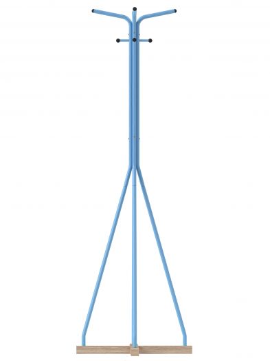 Вешалка напольная Галилео 218 голубой/шимо